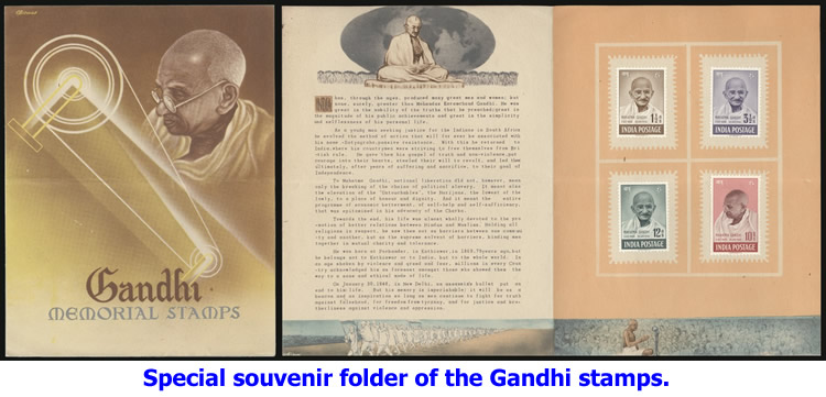 Gandhi Souvenir folder