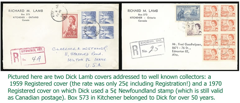 Dick Lamb covers
