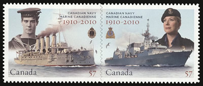 Canada Post 100th Anniversary of Navy